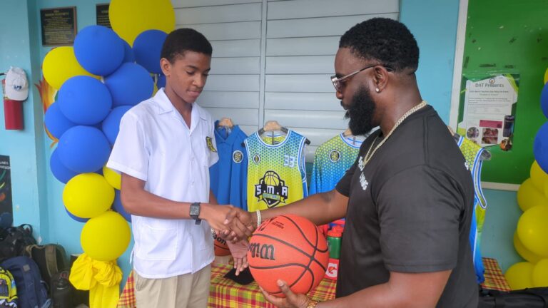 Former SMA Student Donates Essential Sports Equipment to Support School Teams