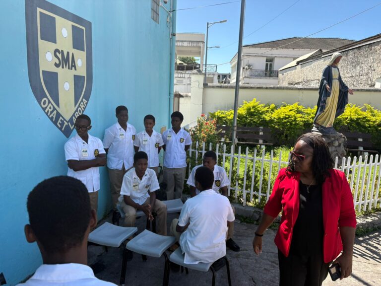 SMA 4H is taught proper waste management practices