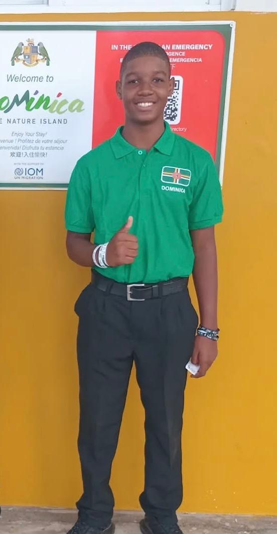 Ryan Alfred get selected to compete in WINLOTT Under-15 Tournament