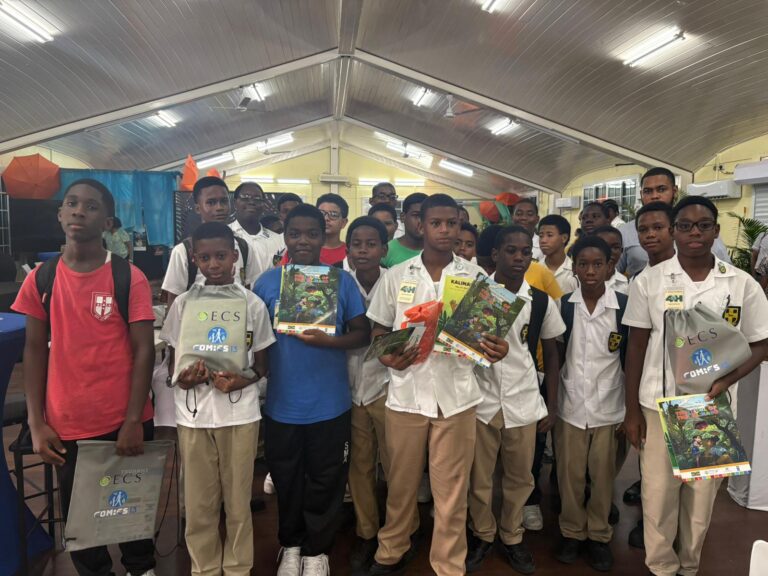 SMA Students Learn Sustainability at OECS Environmental Exhibition
